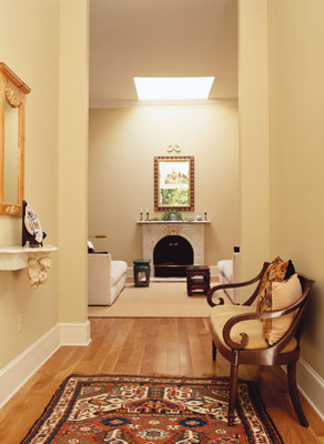 A clean, uncluttered bone structure—walls, floors, and windows—contributes to a home’s charm.